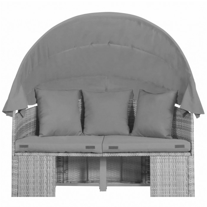 Breakwater Bay Nydia 55.1'' Wide Outdoor Patio Daybed with Cushions Wayfair